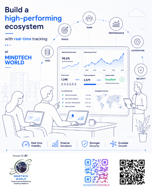 Mindtechworldx's tweet photo. 🚀 Build a high-performing ecosystem with real-time tracking with Mindtech World.

Power your performance marketing with advanced tracking, smarter attribution, real-time analytics, advertiser protection, and scalable automation — all in one platform.

#MindtechWorld #AdTech https://t.co/DSFbPuXMbX