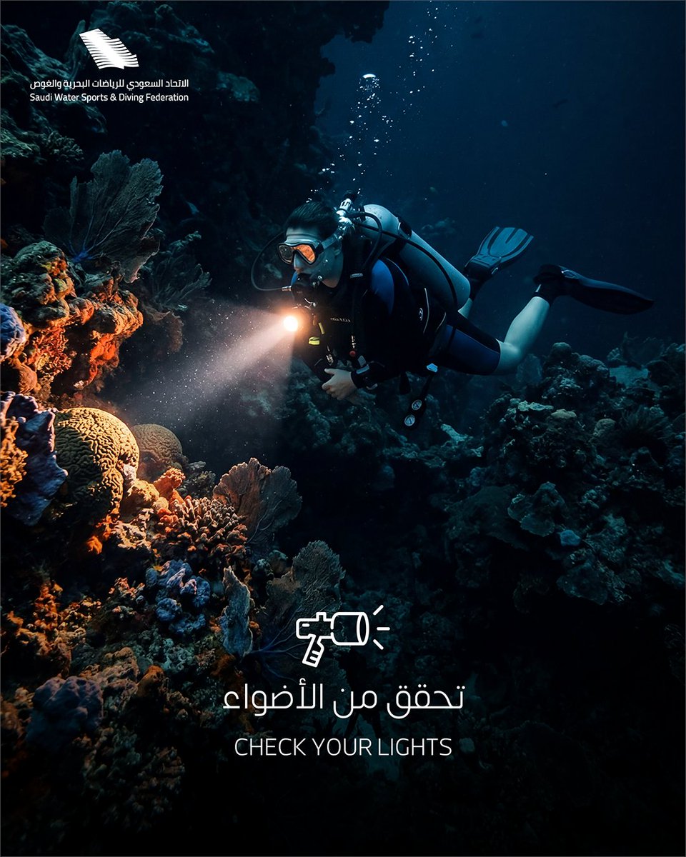 SWSDF | الاتحاد السعودي للرياضات البحرية و الغوص tweet media