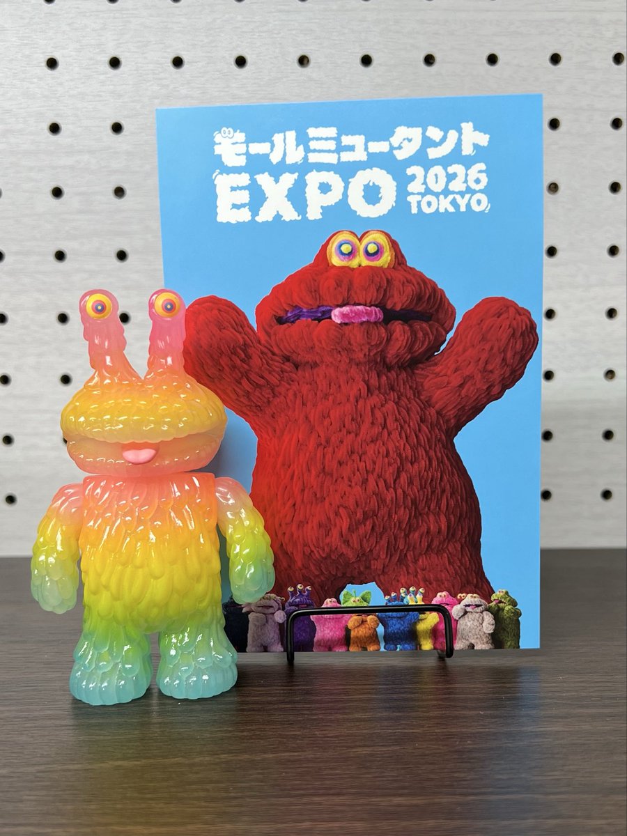 フジサキタクマさんの個展「モールミュータントEXPO 2026 TOKYO」にお