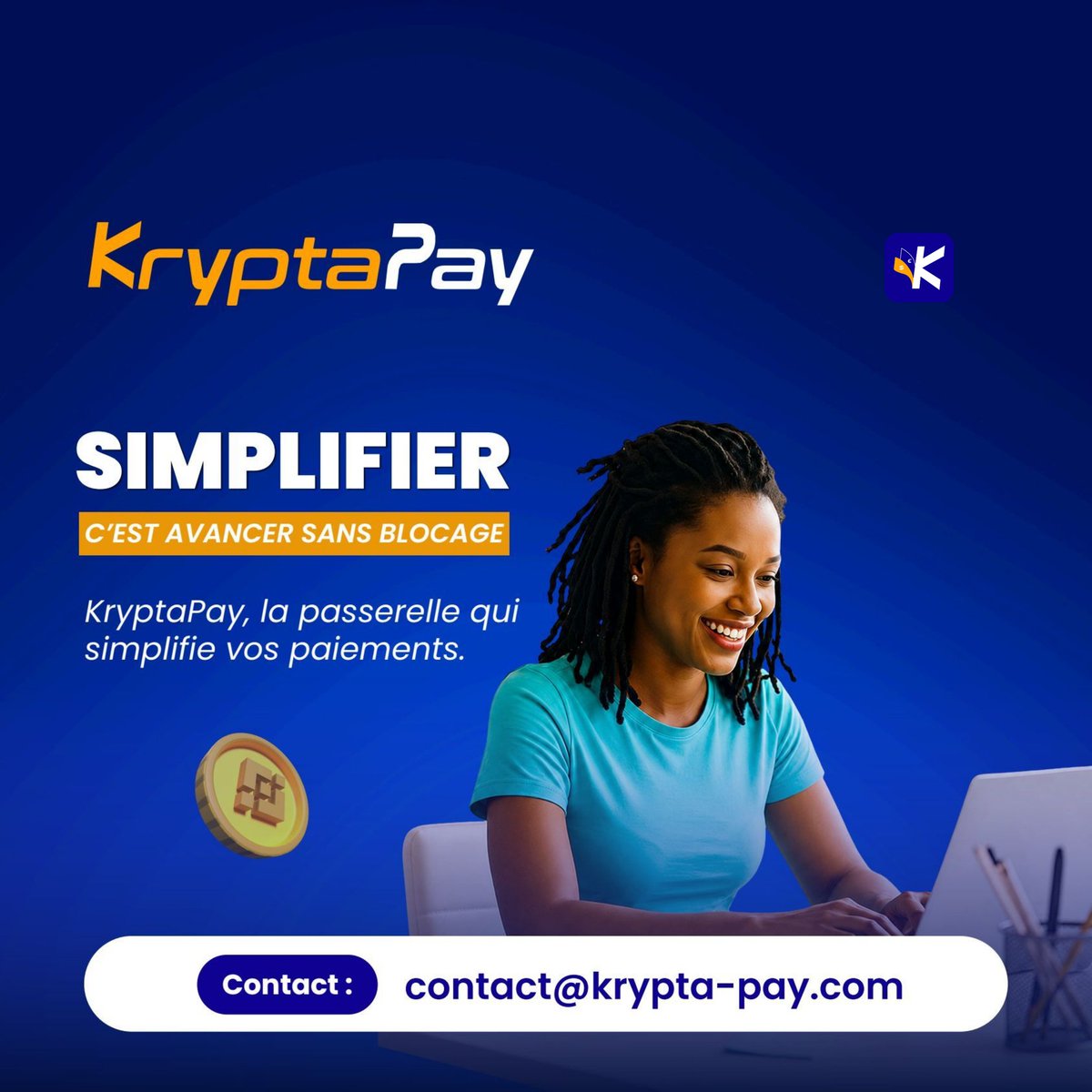 KryptaPay tweet media