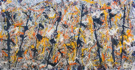 Childlike Abstract Drip Painting