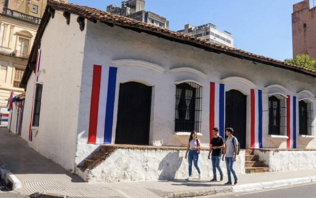 FilizzolaRafael's tweet photo. Hoy conmemoramos el valor y la determinación de nuestros próceres para encender el sueño de la independencia en el corazón de América. Aquel coraje que los llevó a enfrentar la incertidumbre es el mismo coraje que hoy necesitamos para defender ese legado con dignidad, con acciones y trabajo.

Que el orgullo de ser paraguayos se traduzca en la convicción de que un país mejor empieza en cada uno de nosotros. 

#DiaDeLaIndependencia