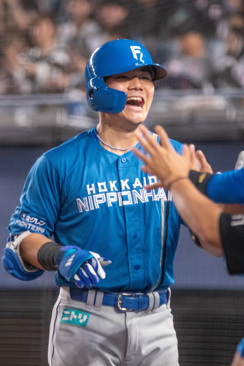 may___baseball's tweet photo. 追い上げ楽しかった❣️第8号🌈✨

#清宮幸太郎 選手 
#ドミれ
#lovefighters 
📷2026.05.14 https://t.co/042woLERW2