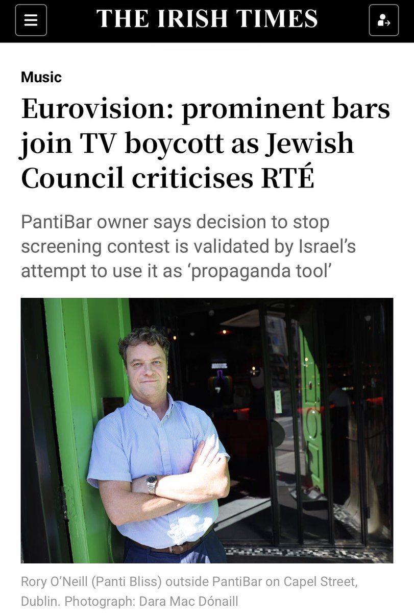 Ireland Israel Alliance tweet media