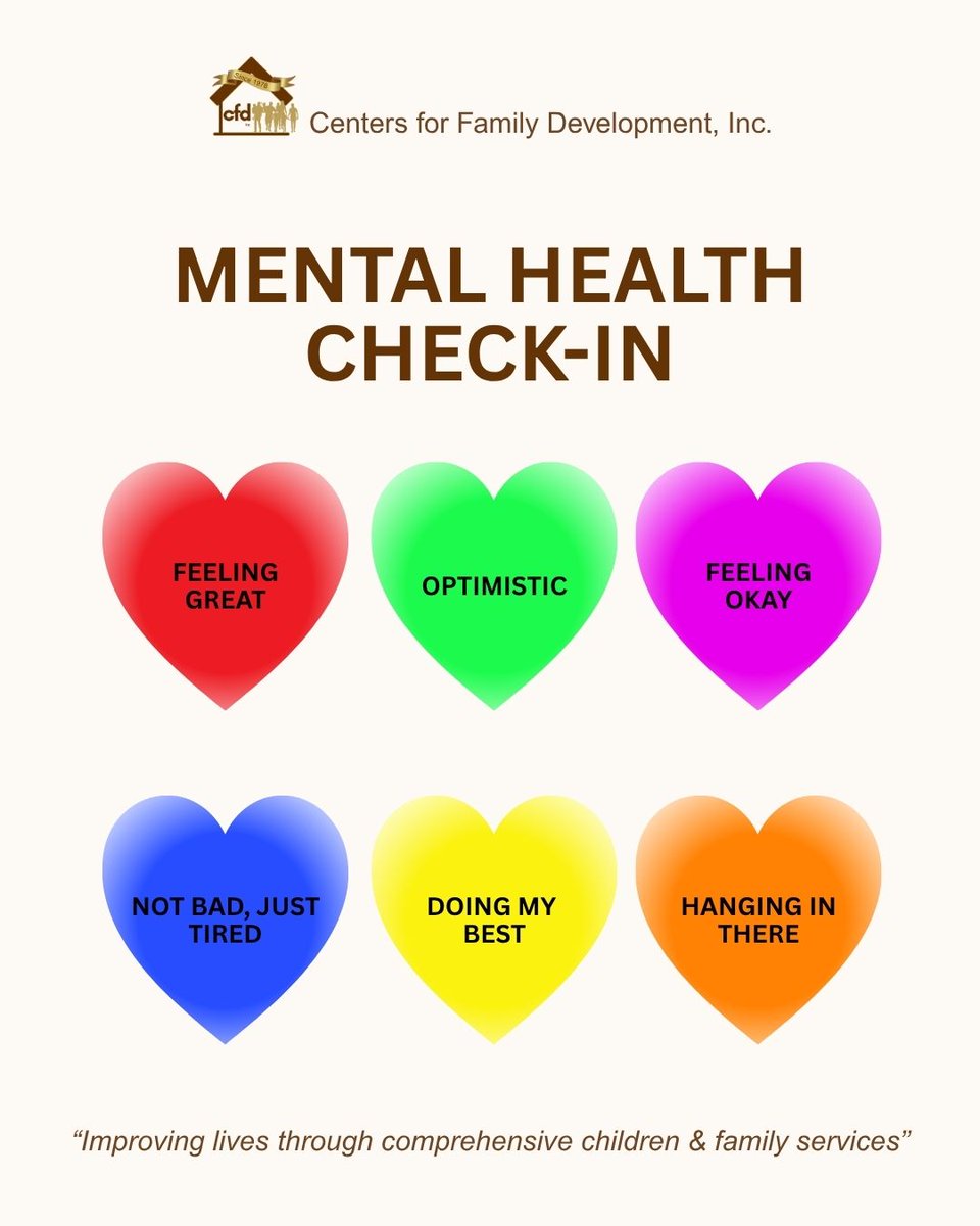CfdiDetroit's tweet photo. Mental health check-in 💛
How are you feeling today?
Comment the emoji that matches closest to how you’re feeling today 
#SelfCare #MentalHealthCheckIn #MentalHealthMatters #Mindfulness https://t.co/IyK1L0QJrG