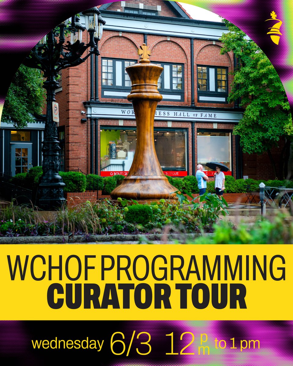World Chess Hall of Fame & Galleries tweet media