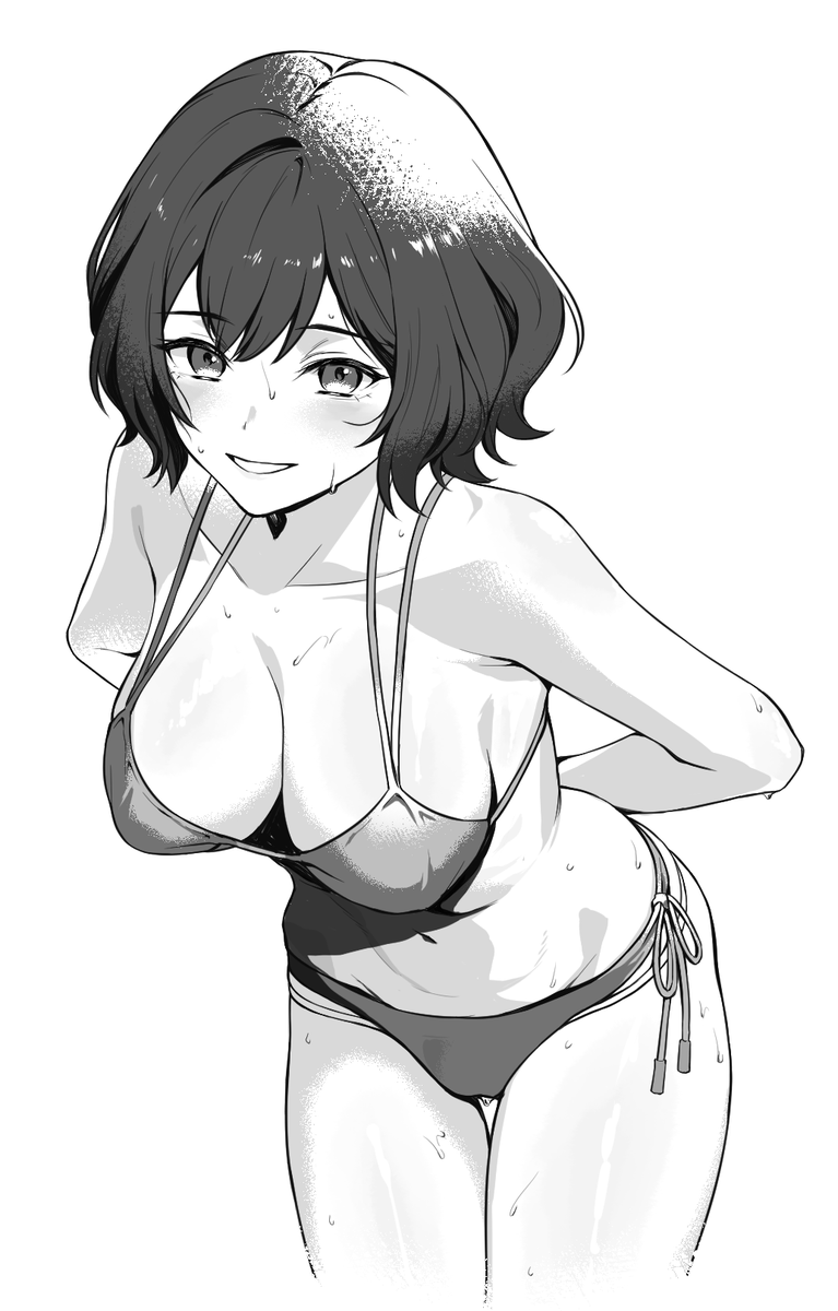 あさり先生 水着 