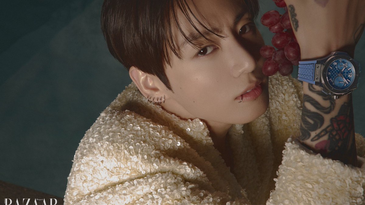 BTS ジョングクが表紙を飾った「Harper's BAZAAR 6月号」の撮り下ろし