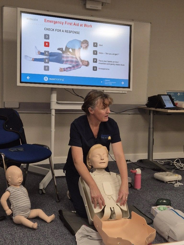 MadeleysP's tweet photo. At Madeleys First Aid Plus, we are passionate about providing expert First Aid training courses tailored to your needs. Whether you are an individual, business, or community group, we teach you the essential skills to save lives &amp; prevent injuries. 
https://t.co/4Jq4aMuRow https://t.co/tI3cNwog7b