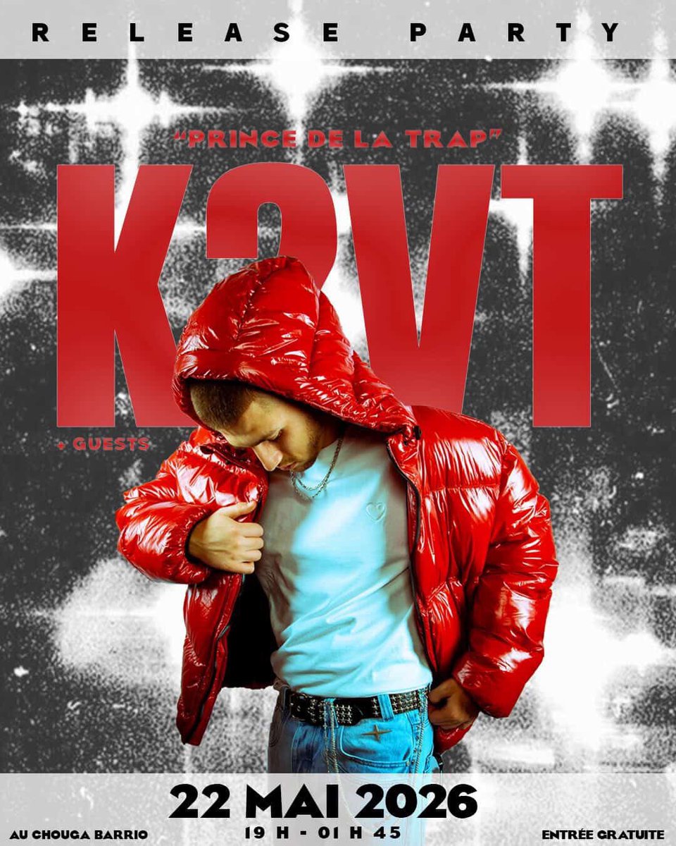 ogthoo's tweet photo. 🚨🚨🚨LE 22/05 au CHOUGGA BARRIO à Lille 📍
 @K2VT_ m'invite pour 45min de show à l'occasion de la sortie du projet "Prince de la Trap" 👑

Si vous êtes pas prêt: moi si 💥ENTRÉES GRATUITES pour toutes et tous: le hip-hop, la CULTURE 😤🎙️
RDV à 19h 🕖 💦 https://t.co/vLvGURoPHE
