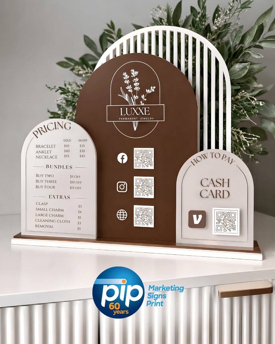 GrowAtPIP's tweet photo. It starts as information. It ends as an experience. PIP designs custom signs that enhance functional information, reinforcing brand presence through thoughtful craftsmanship and clean execution.
#PIP #CustomSignage https://t.co/ESBxZGoe0O