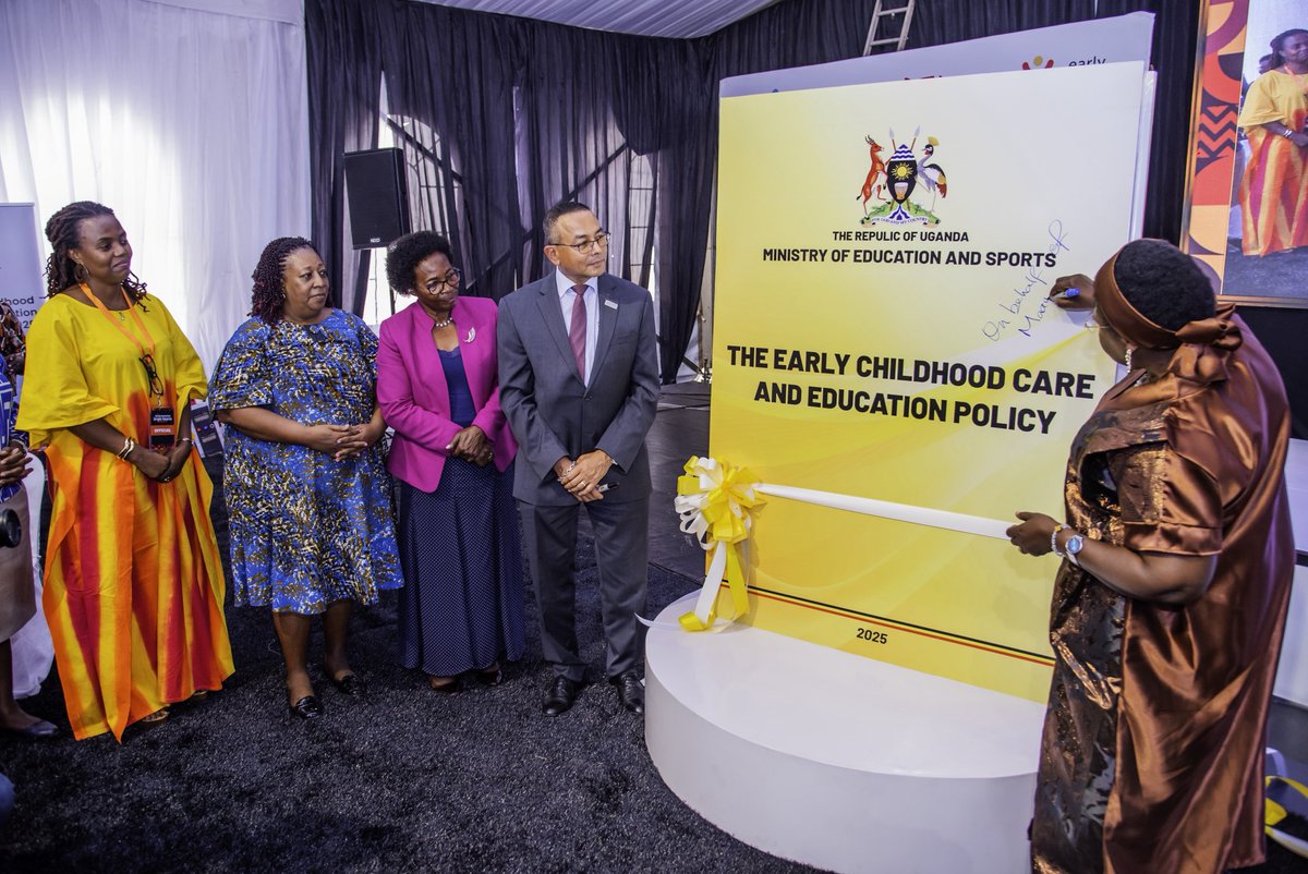 AmanyaBelyndah's tweet photo. I had the honour of #hosting the National Launch of Uganda’s #ECCE Policy, a powerful reminder that the future of any nation is shaped long before formal education begins.

One Key lesson stood out clearly:
🔑Early childhood development is not just an education issue. It is a human capital, governance and national development priority.

📌The quality of care, nutrition, protection, stimulation and support a child receives in their earliest years ultimately shapes the strength of a nation decades later.

Uganda is making an important shift from fragmented approaches to a more coordinated vision for children and families.

Read the policy👉 https://t.co/sDbEmZOFkH

Strong beginnings truly do create bright futures.

#ECCEPolicyUG #Leadership #PublicPolicy #Moderator #MC