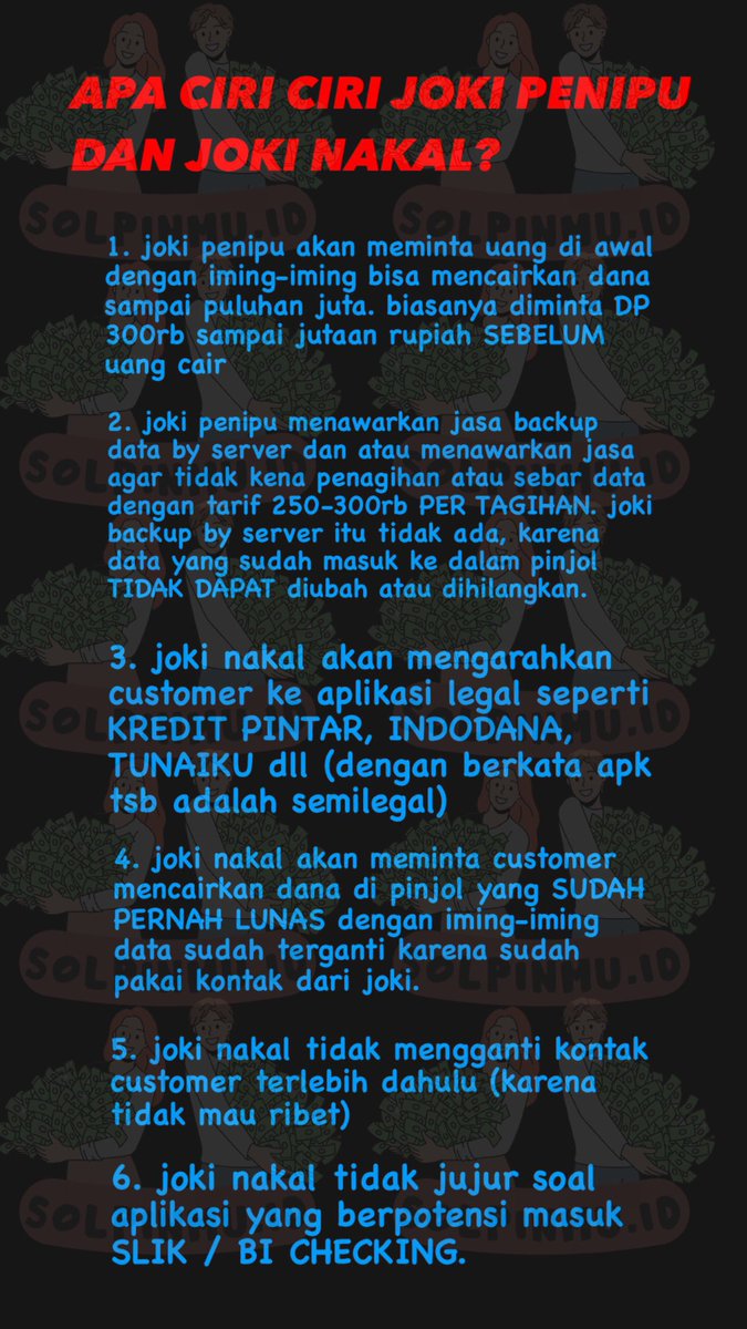 solpinmu sharing, joki pinjol, dan gestun🌻 tweet media