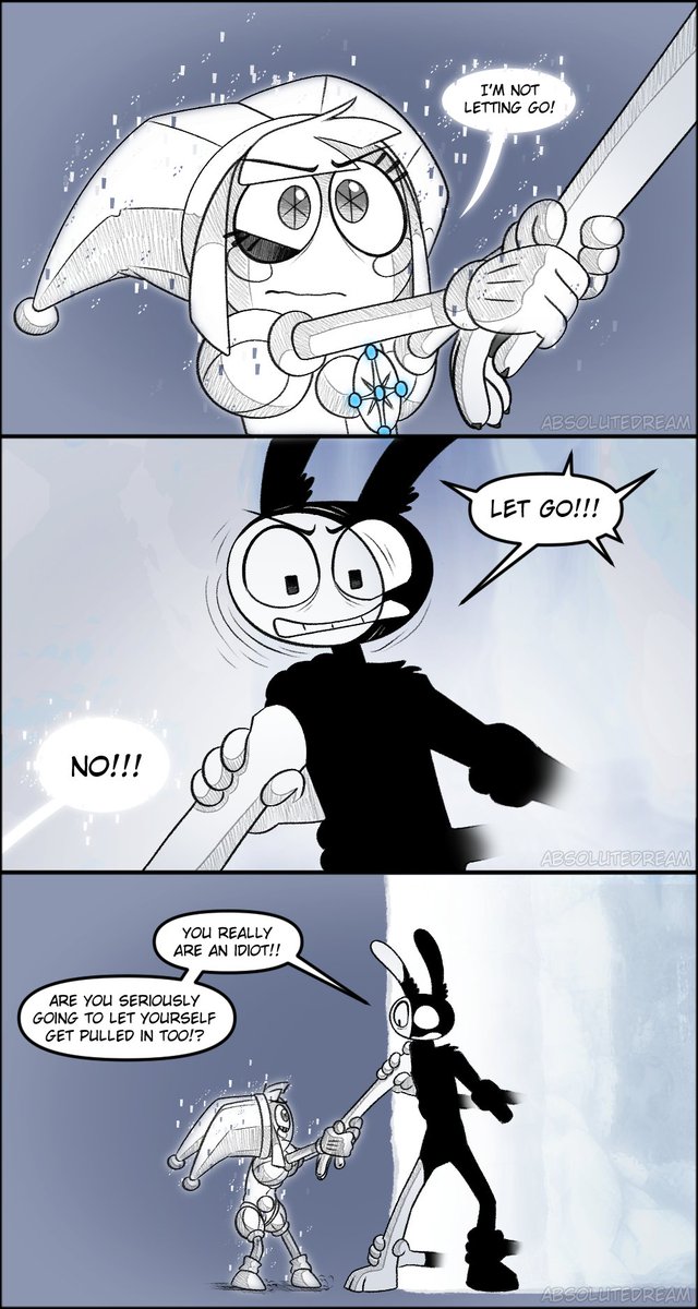 _AbsoluteDream_'s tweet photo. An AU where Caine decides to postpone his "Escape the Circus" Adventure. As a last minute decision, he has the group play a small game of "Truth or Dare". It doesn't go well.

Comic Thread (25/29)
#TADC #theamazingdigitalcircus #Jax #Pomni #funnybunny https://t.co/ofoPeFBqIi