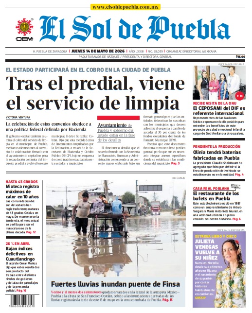 El Sol de Puebla tweet media