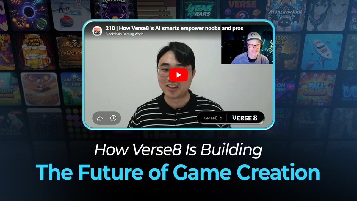 Verse 8 | Why Code, Just Verse 8 tweet media