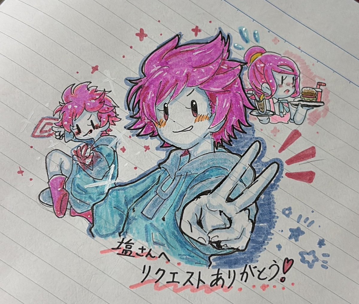 梨ナナシ tweet media