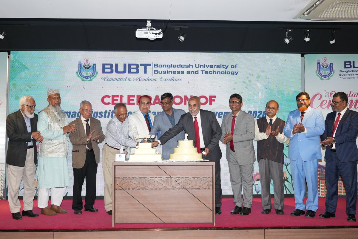 vcbubt's tweet photo. The orientation program for the newly enrolled students of the Summer 2026 semester was held today, Thursday, at Bangladesh University of Business and Technology (BUBT). The program, divided into three sessions, started at 10:00 AM and concluded at 6:00 PM. https://t.co/GgQgqNS0QJ