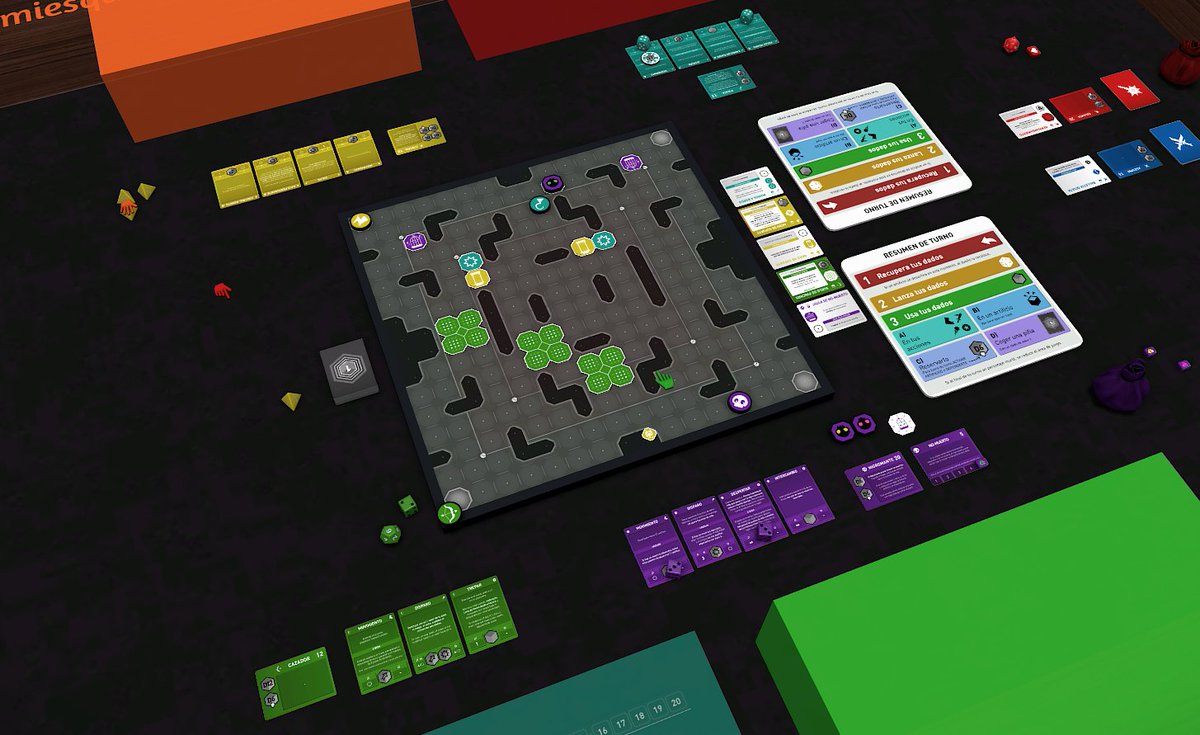 panthalassa_e's tweet photo. We internally playtested the Beta 2.0 version of Potentia yesterday and had a blast!
It’s finally ready for public testing. We’ll be announcing playtest sessions on our Discord starting NEXT WEEK.
Don't miss out, join the crew! Link in bio.
#BoardGames #IndieDev #Playtesting https://t.co/y0SubJlZuj