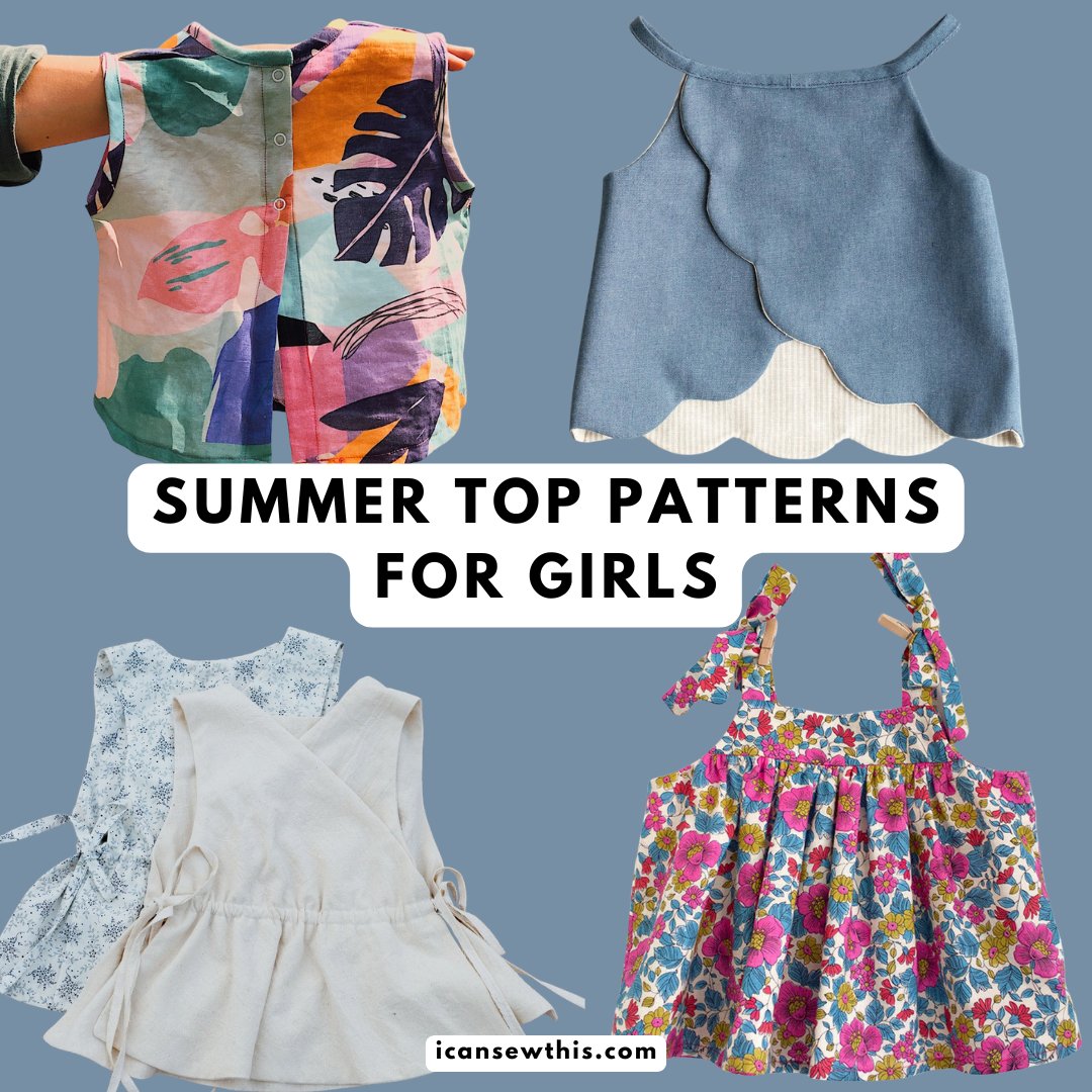 icansewthis's tweet photo. Ready to get your summer #sewing on? ☀️ I’ve rounded up 10 of the cutest #DIY patterns for babies and girls - perfect for all those breezy linens and cottons in your stash. From ruffles to cross-backs, these are the ultimate sunny day staples! https://t.co/NuXyhWYpoY https://t.co/HcANss4hmz