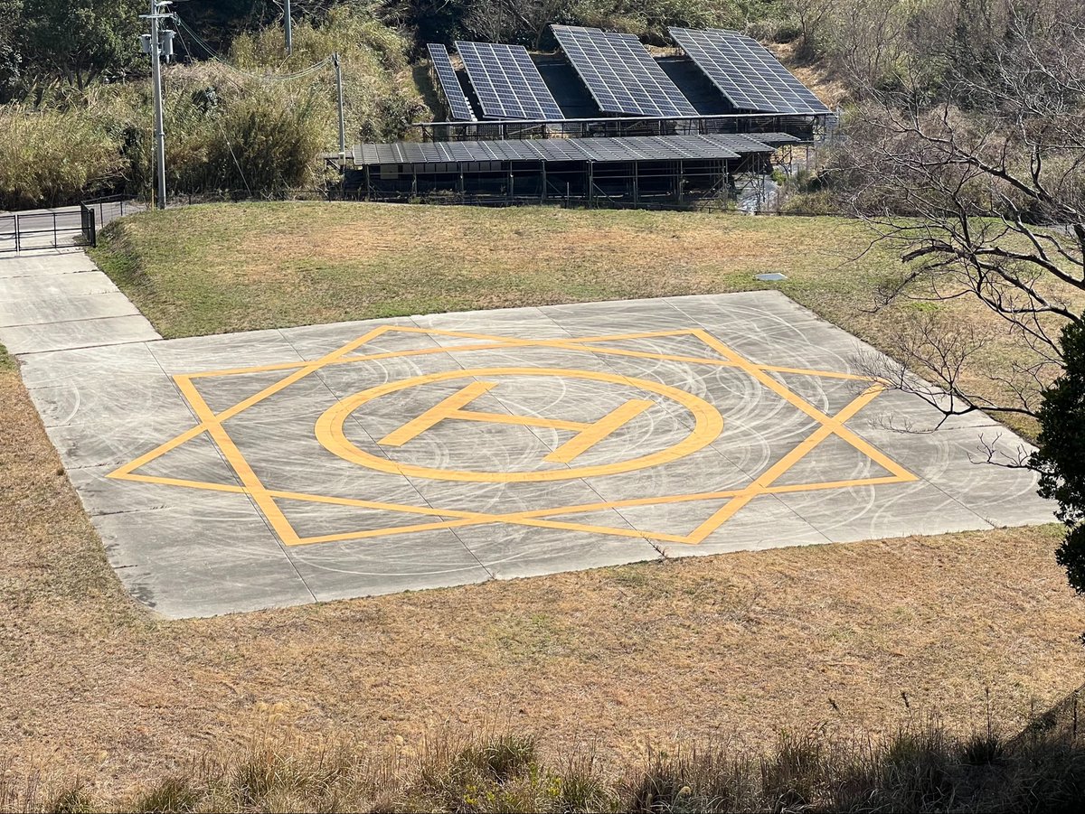 🚁魔法陣みたいやね