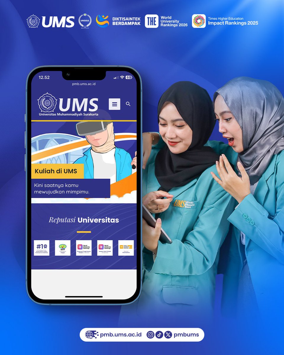 Kuliah? UMS lah! tweet media