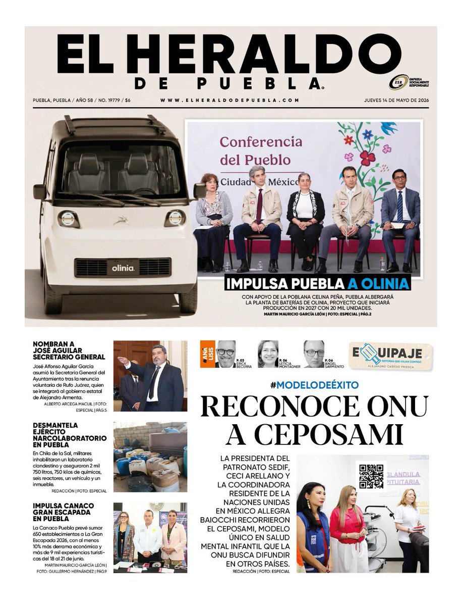 El Heraldo de Puebla tweet media