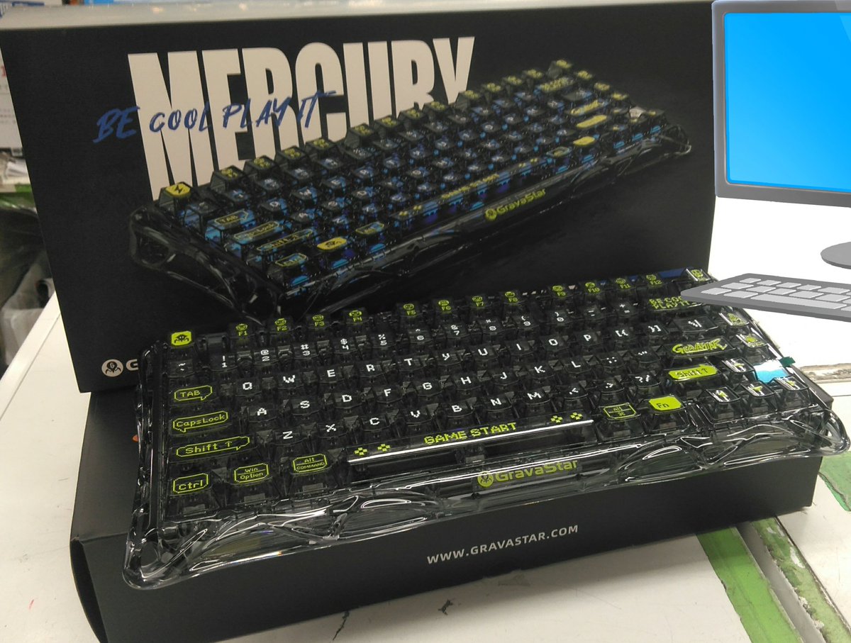 中古ハード入荷情報📣 GravaSterのゲーミングキーボードが入荷いたし