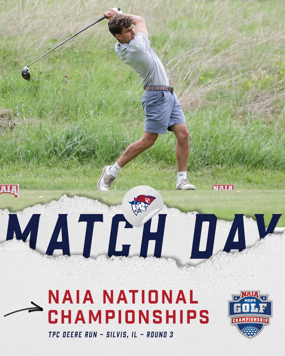 uc_golf's tweet photo. Morgado makes the cut as an individual for Round 3❗️ 

🆚 NAIA National Championship 
📍 TPC Deere Run - Silvis, IL
🕗 Tee Off @ 10:10 AM CT
📉 https://t.co/2Dub6jm697
📺 https://t.co/jq12RrOPFO

#OneBigTeam | #LTL https://t.co/8KpQ4ykuEs