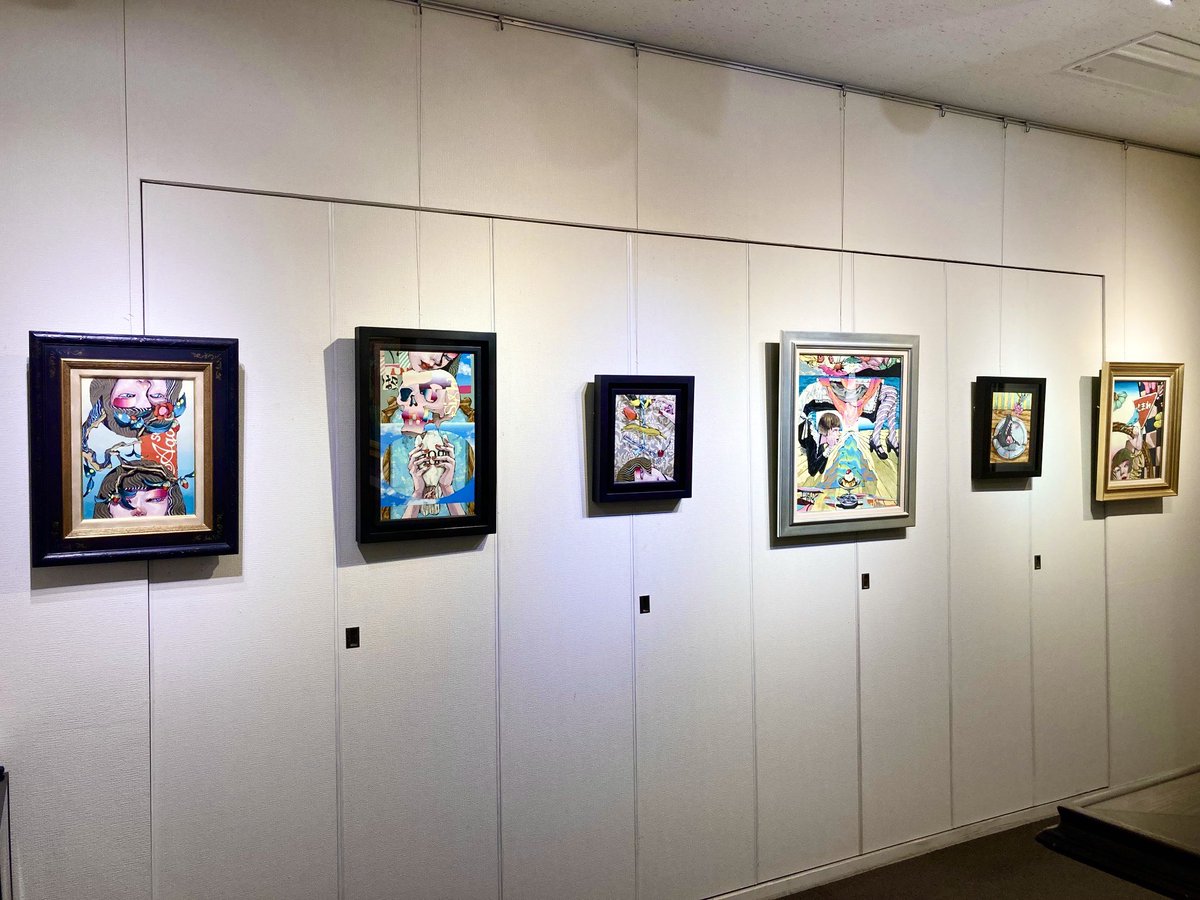 Qua_moon's tweet photo. 個展も残り2日です！是非是非お越しくださいー🥳

【荒木名月 油彩画展】
2026.5.11（月） → 5.16（土）
12:00～18:00（最終日は17時閉廊）
美岳画廊
〒104-0032 東京都中央区八丁堀4-13-5
幸ビル1F https://t.co/sS29R3jIzJ