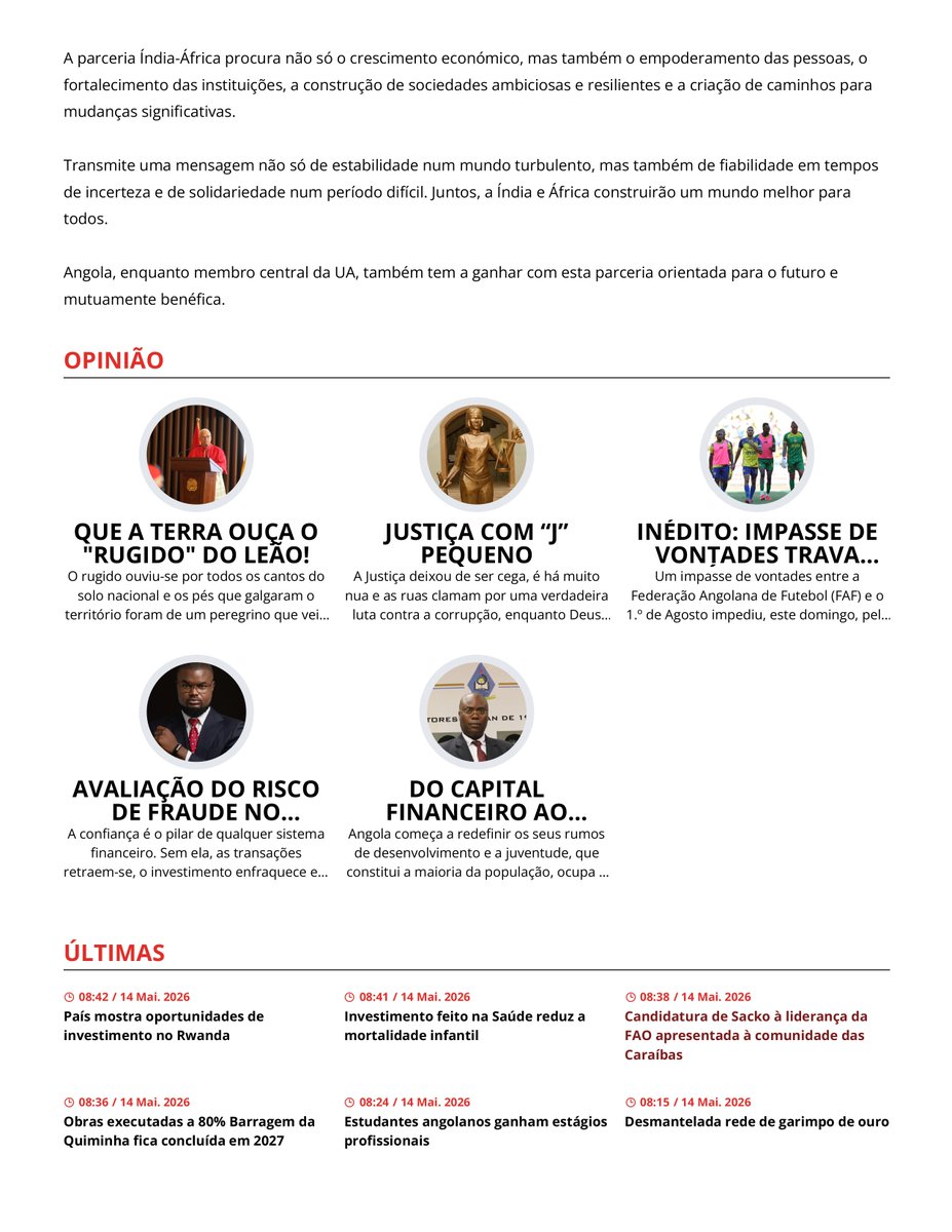 India in Angola tweet media