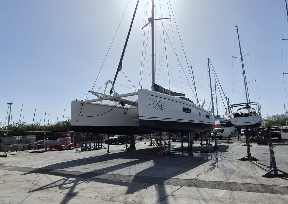 multihullmgr's tweet photo. Outremer 51 out of water in la Grande Motte
#outremer51 #outremercatamarans #multihull #catamaran #outofwater https://t.co/faAgC1YR09