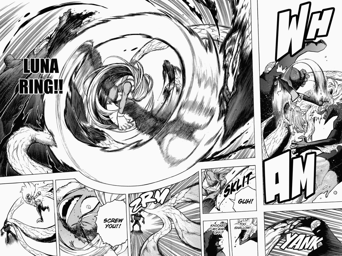 OCh40s_'s tweet photo. Adoro cuando Horikoshi pone a los personajes sobrepasando el límite de los paneles https://t.co/SHnyF9ILZC