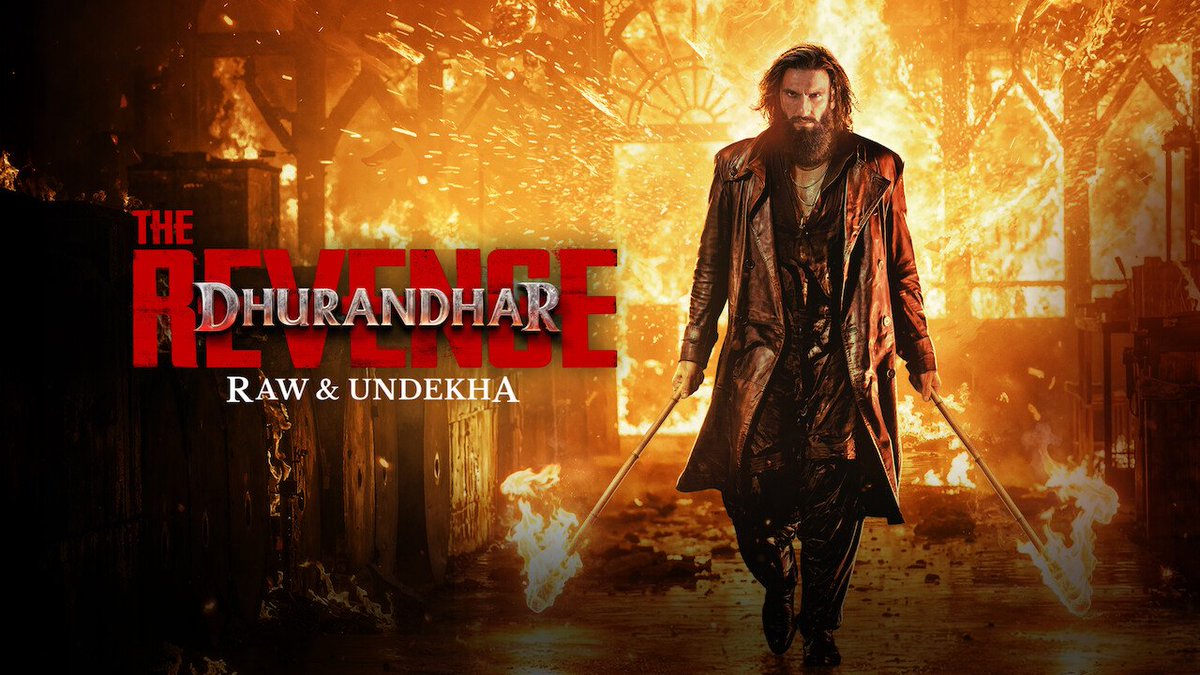 AabsoluteCinema's tweet photo. #DHURANDHARTHEREVENGE 

NOW STREAMING ON NETFLIX (Overseas)

For Indian Users tonight at 12 AM on #Netflix &amp; #JioHotstar 

#Update #Dhurandhar2TheRevenge #Dhurandhar2 #dhurandhartherevenge #AbsoluteCinema https://t.co/qS8wZrngbD
