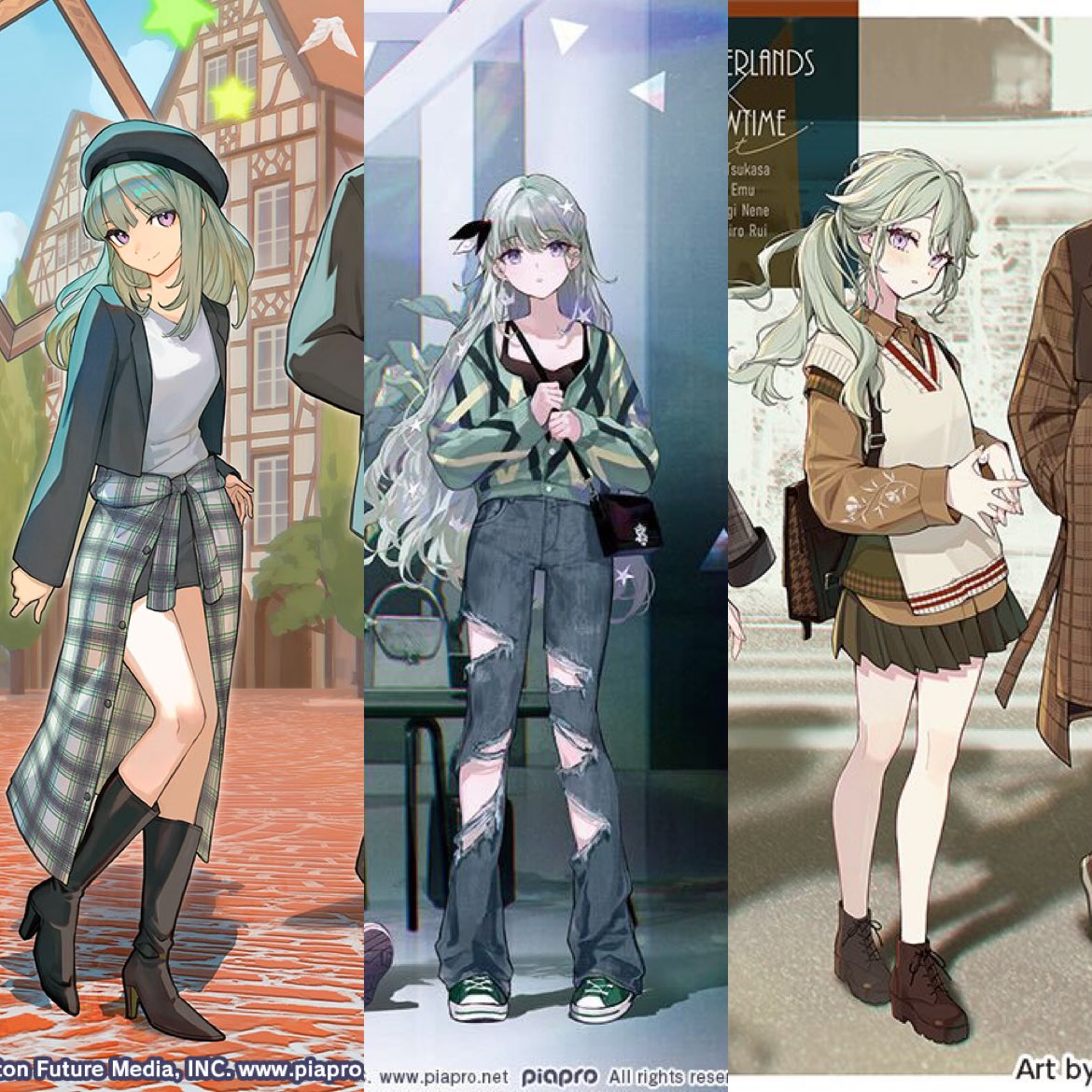 改めてプロセカZOZOTOWNコラボのイラストをまとめてみた（ワンダショ）