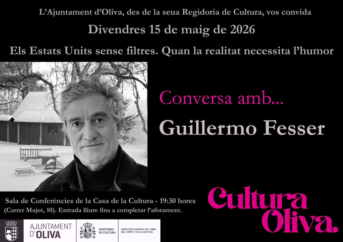 guillermofesser's tweet photo. No hay disculpita. Mañana viernes en Oliva. 👇 https://t.co/2Sk2bM5hHB