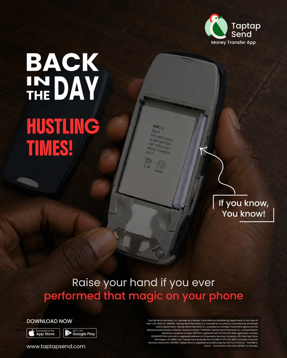 taptapsendng's tweet photo. Before the soft life, we were all low-key engineers. 🛠️

Drop a 🙋🏾‍♂️🙋🏾‍♀️if you survived that era

#TBT
#TaptapSend
#TaptapSendNG https://t.co/o5mznd84SC