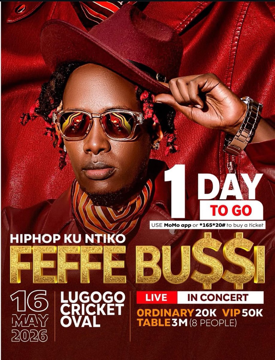 daagentofficial's tweet photo. @FeffebussiMusic live in concert ๐ฅ Lugogo Cricket Oval this Saturday
#HiphopKuntiko
#TokopaForce https://t.co/qeDA46idZJ