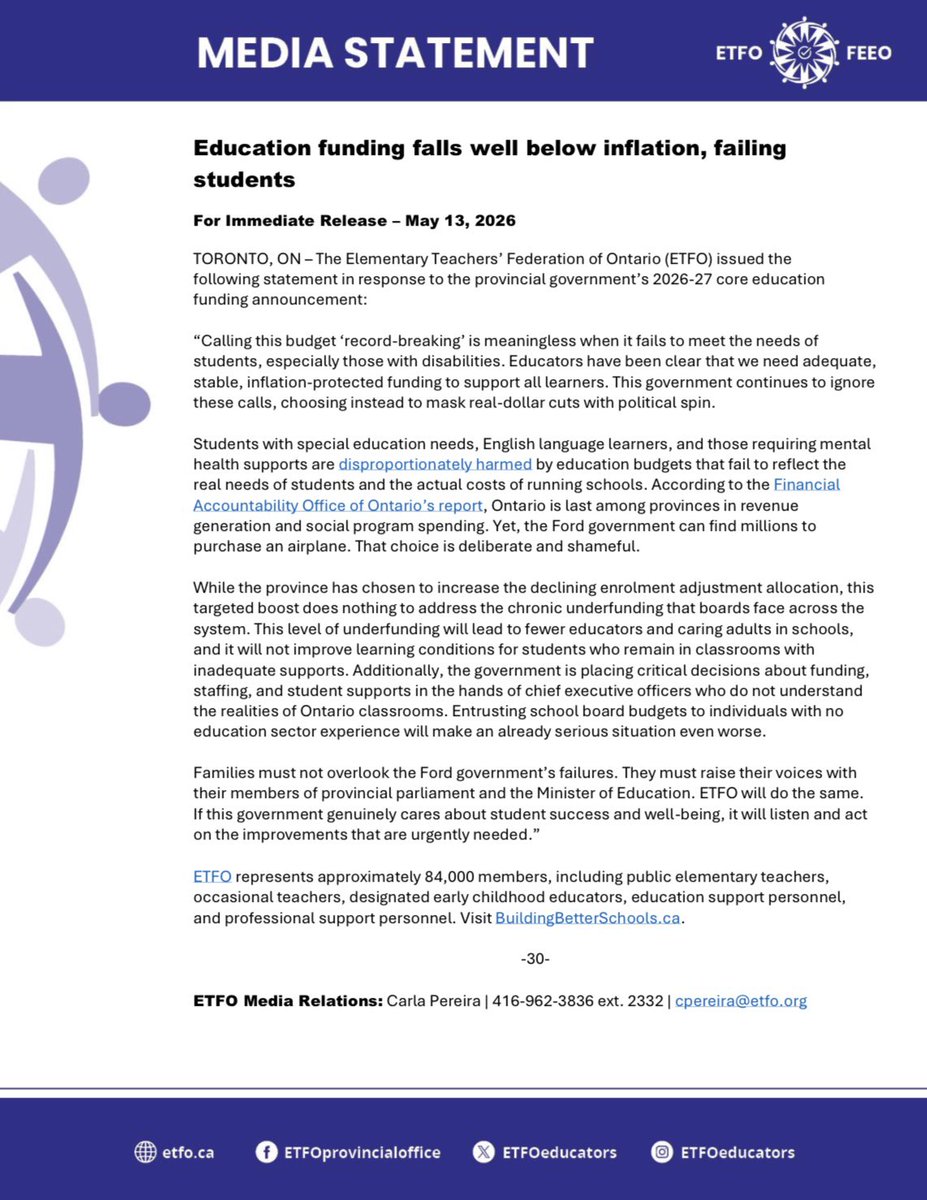 ETFO Peel tweet media