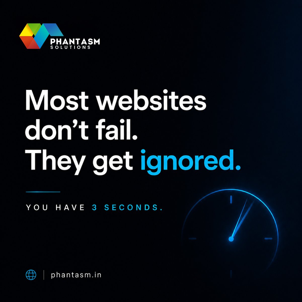 Phantasm_PvtLtd's tweet photo. Your website has seconds to make an impression. ⚡
Design that connects. Experience that keeps people engaged.
#PhantasmSolutions #WebDesign #UIUX #DigitalGrowth https://t.co/p8sPsEKKiz