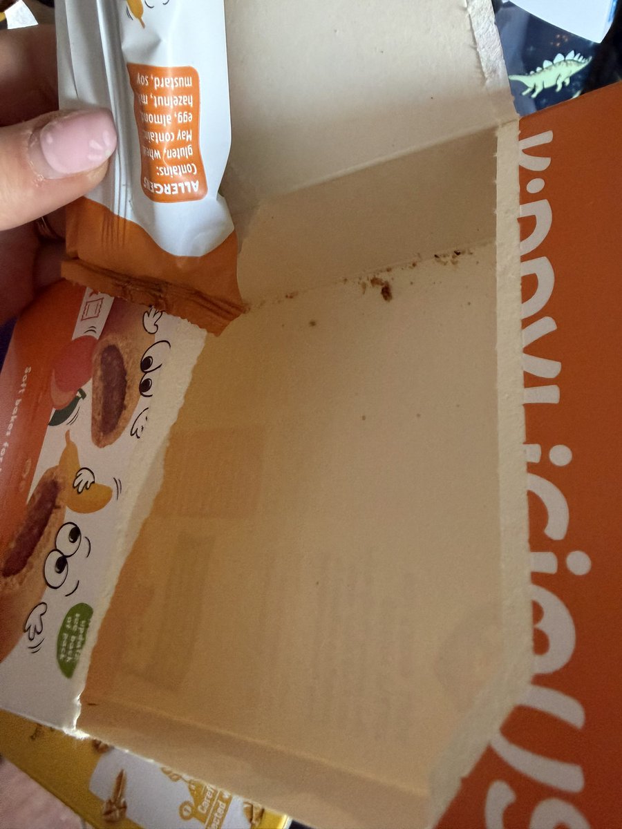 zoeswardrobe's tweet photo. @Tesco can someone help I got home from a food shop with my little one and when I opened the box of snacks this was inside, https://t.co/6NnuXgq0eI