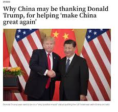 MediaBusters6's tweet photo. #MoronInChief is talking about Chinese Restaurants while President Xi laughs at him
A disgrace &amp; #WorstPOTUSEver shows only weakness?
Calls Xi a "great leader" &amp; honors him repeatedly
while China mocks him as 'Chuan Jianguo'
1-
https://t.co/Xu7TfrAz3N
2-
https://t.co/065ezSaPBI https://t.co/MYaJpRaM8n