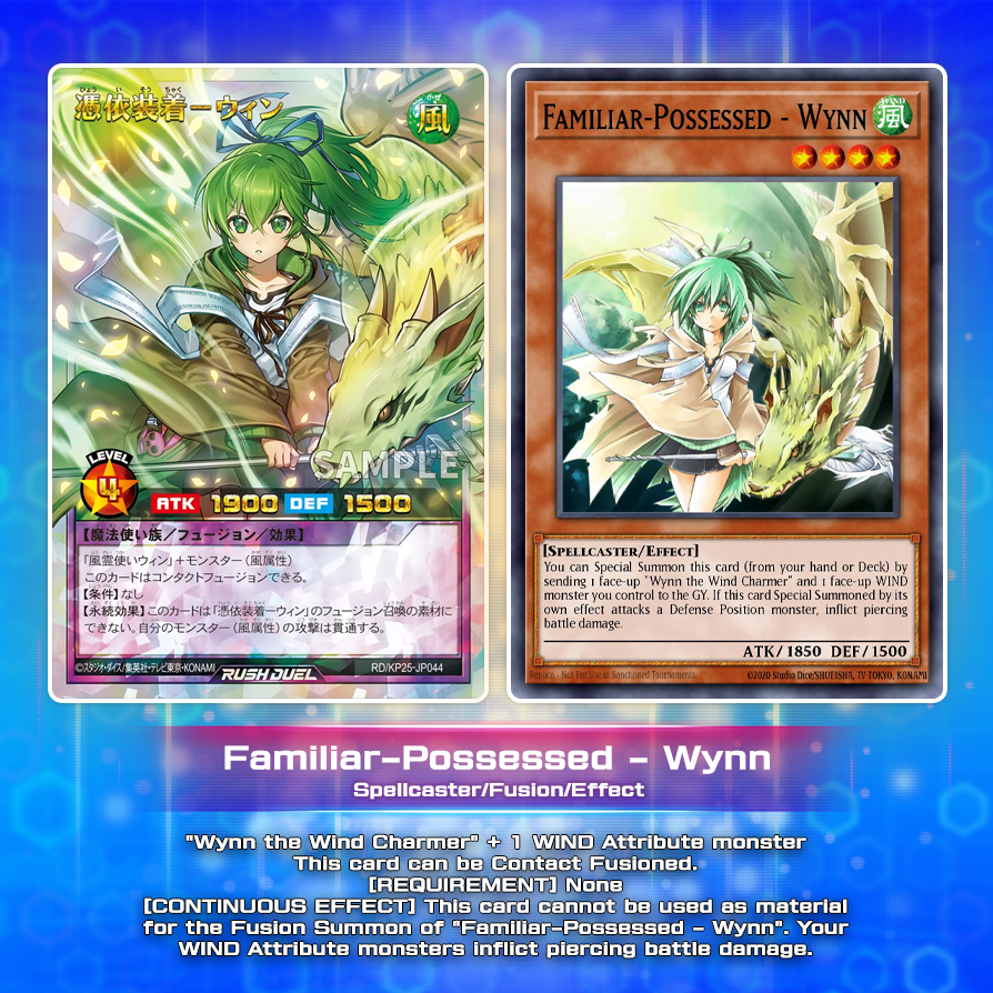 For the latest Yu-Gi-Oh! Rush Duel set (Rising of the Aurora