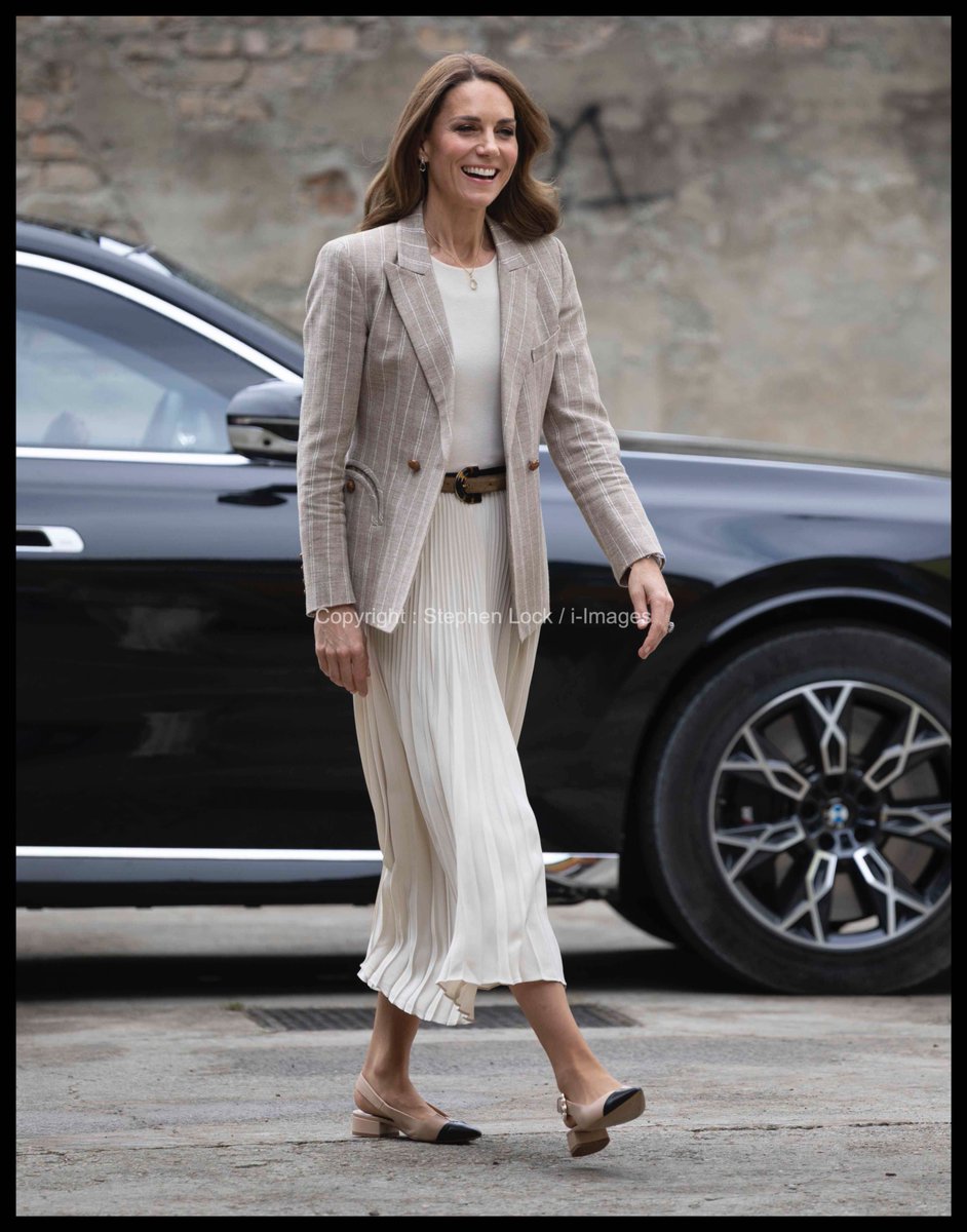 iimages1's tweet photo. The Princess of Wales on the second day of her visit to Reggio Emilia in Italy. Pictures by Stephen Lock #Royals #KateMiddleton #Kate #PrincessCatherine #ItalyVisit https://t.co/Yg0ZOZ3Ye4