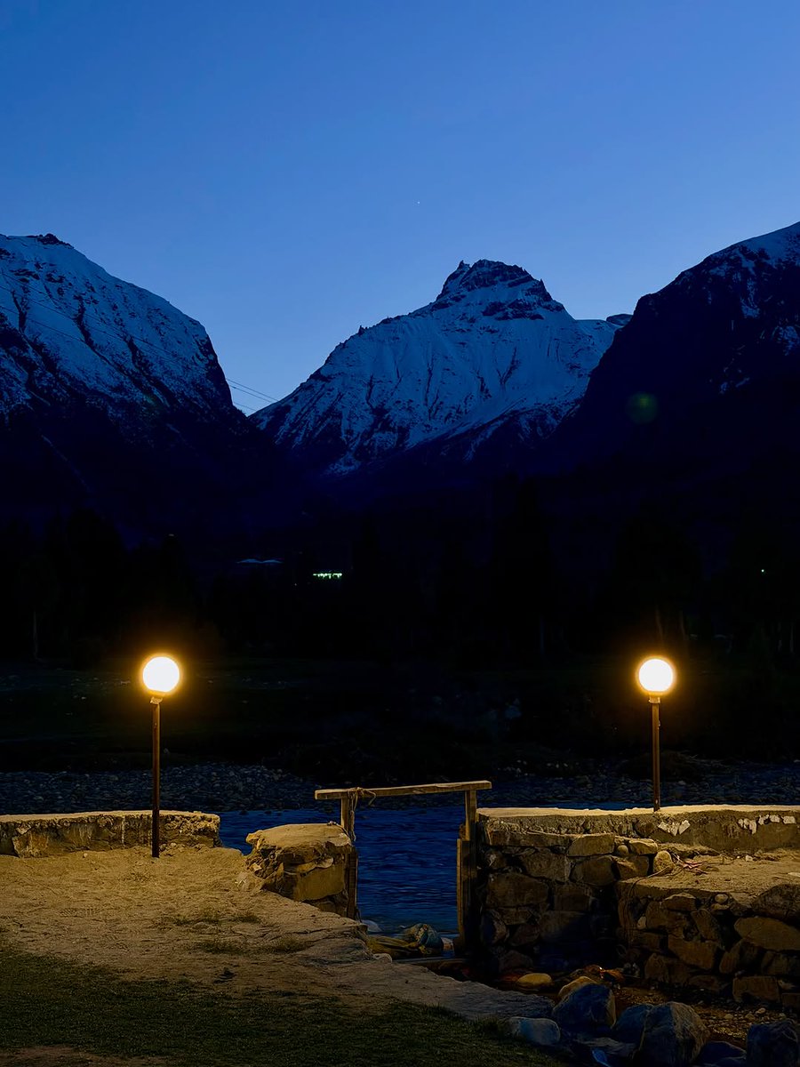 AmaadYounas's tweet photo. Basho Valley at night.
Quiet mountains, cool air, and a sky that makes the whole valley feel magical.
#BashoValley #Skardu #TravelPakistan https://t.co/qYArJODDs0