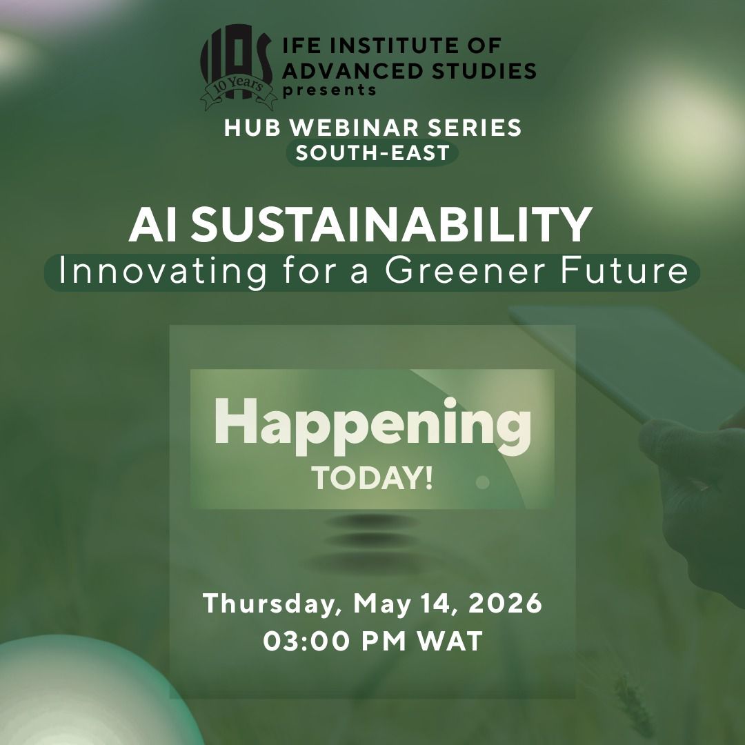ifeias's tweet photo. Join us today for the IIAS Nigeria Southeast Hub Webinar!!!
Register in Advance: https://t.co/bSkjmNtviv
Please note that a confirmation email containing the login link will be sent to you from Zoom after registration.
We look forward to you joining us.
#IIASAtTen #iias https://t.co/MZZ1R8Ezim