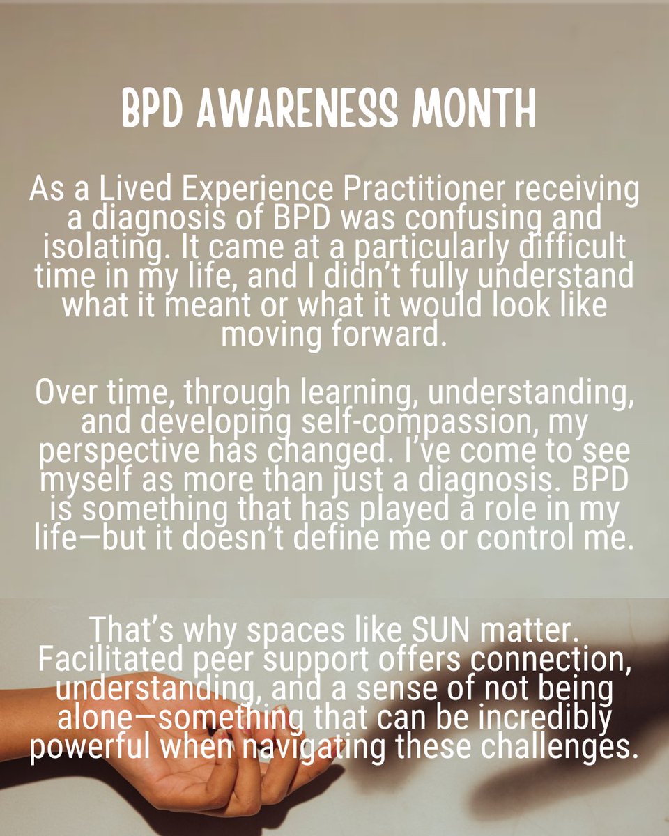 SUN (Service User Network) tweet media