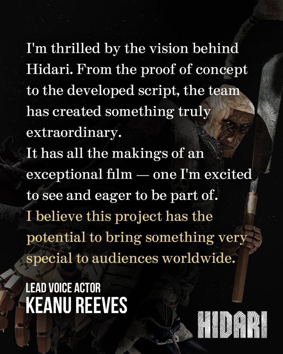 HIDARI: The Stop-motion Samurai Film tweet media