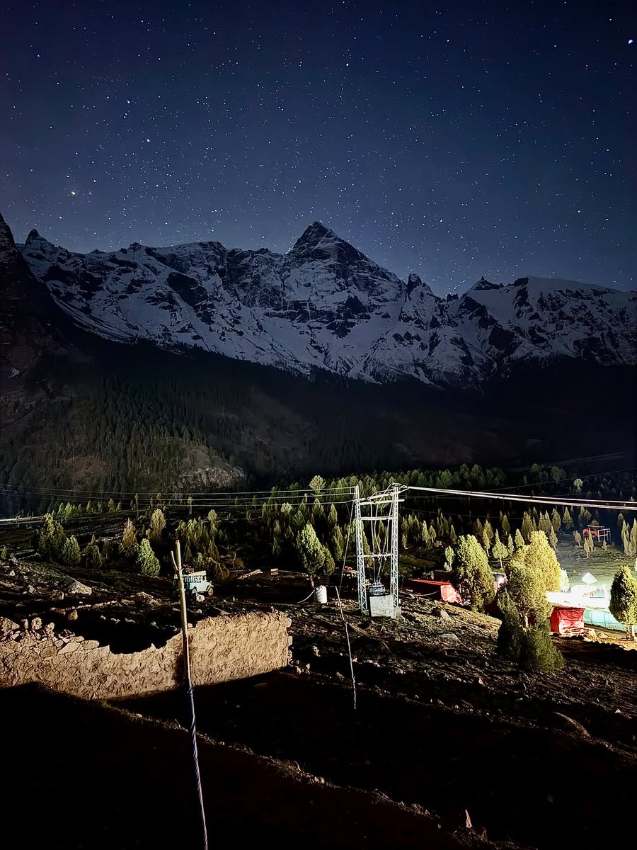 AmaadYounas's tweet photo. Basho Valley at night.
Quiet mountains, cool air, and a sky that makes the whole valley feel magical.
#BashoValley #Skardu #TravelPakistan https://t.co/qYArJODDs0