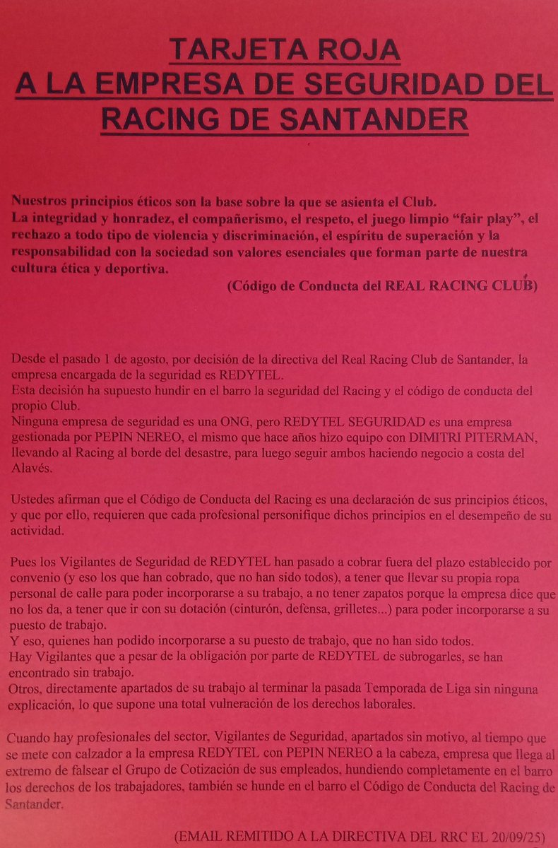 SATANDERGROUND's tweet photo. @EFE_Cantabria Los de siempre siguen haciendo caja.
Y lo más triste, es que los demás prefieren mirar a otro lado. https://t.co/QBaCl3ZDO0